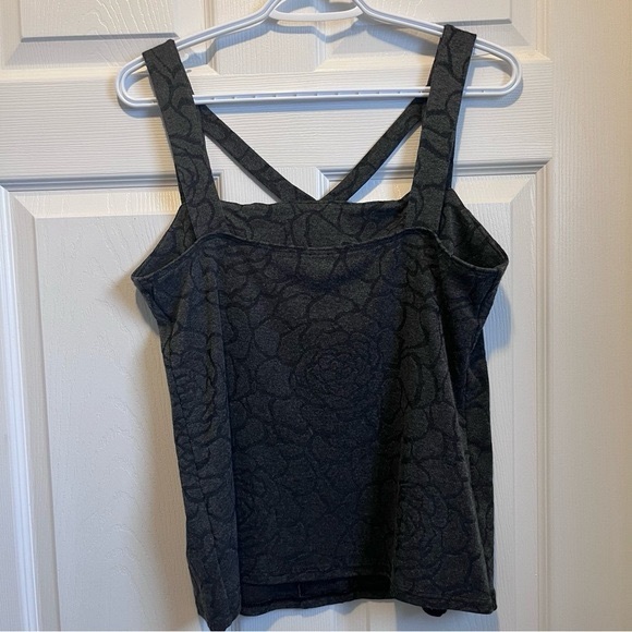 Arianne tank top sleveless gray women medium cami Y2K - Picture 4 of 4